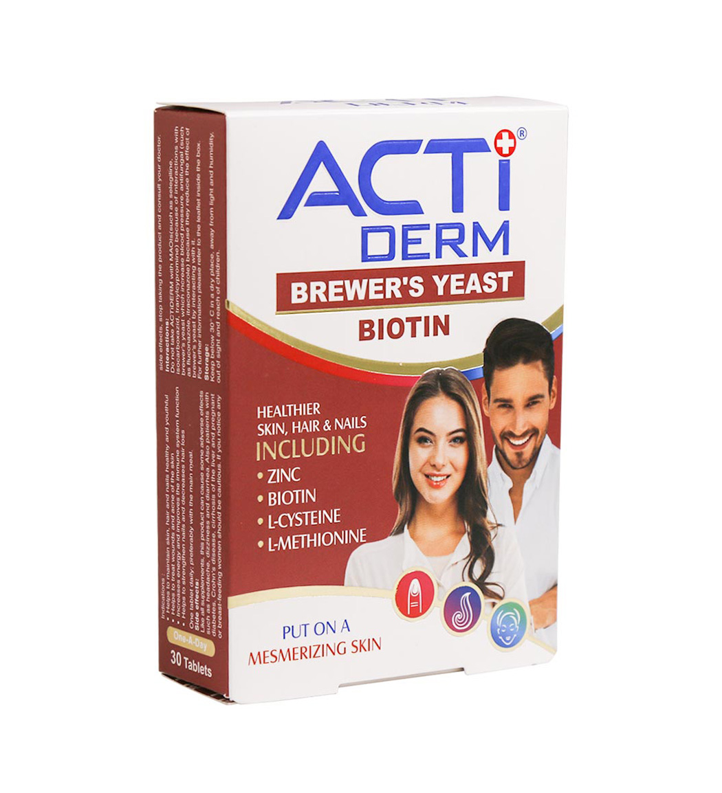 قرص اکتی درم  بسته 30 عددی